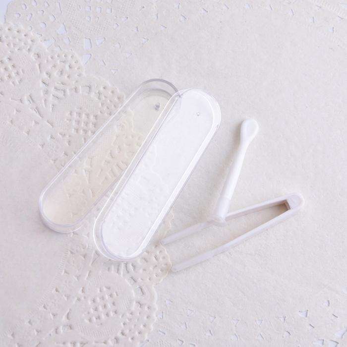 5pcs Portable Contact Lens Special Tweezer and Stick Set Travel Kit(Green)