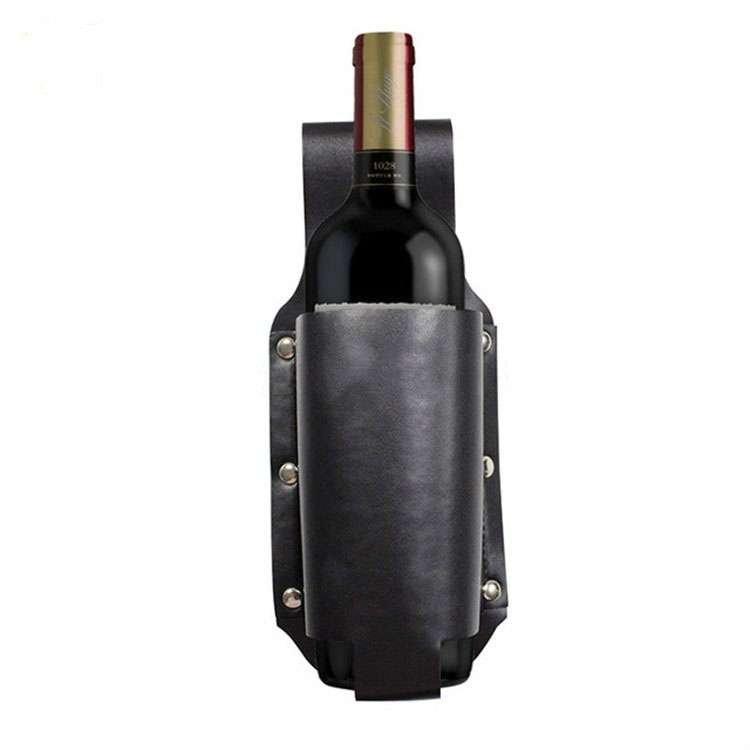 Outdoor Hanging Waist Cans Beverage Beer Bottle Holster(Brown)