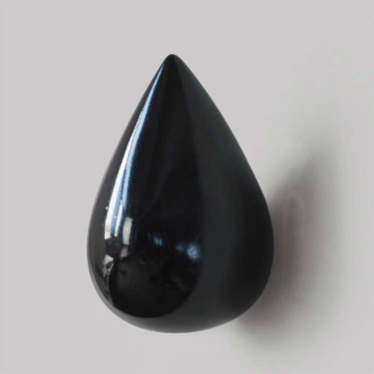Creative Water Droplets Wall Hooks Home Decoration Resin Mural 3D Coat Hook Single Hooks Wall Hanger
