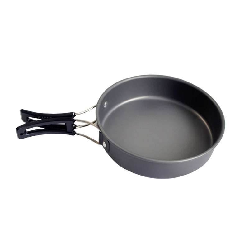 0.8L Portable Outdoor Mountaineering Picnic Aluminum Teapot Kettle Coffee Pot, Capacity: 0.8L