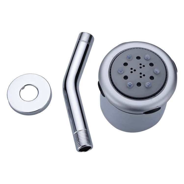 Air Boosted Water Saving Dark Wall Mounted Shower Head