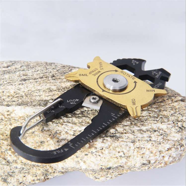20 in 1 Stainless Steel Wrench Screwdriver Creative Roulette Multifunctional Combination Tool Outdoo