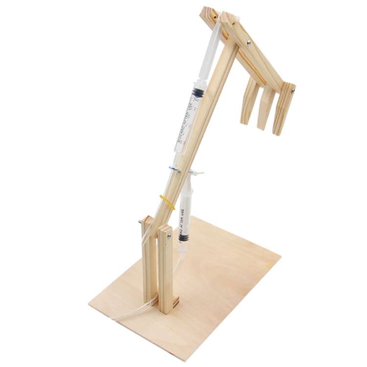 Scientific Experiment Homemade Air Excavator Science and Technology Make DIY Children Creative Educa