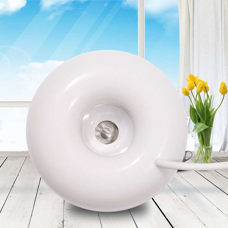 Donut Shape Mini USB Air Humidifier Aroma Diffuser Purifier(Blue)