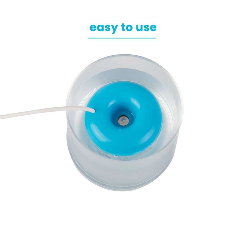 Donut Shape Mini USB Air Humidifier Aroma Diffuser Purifier(Blue)