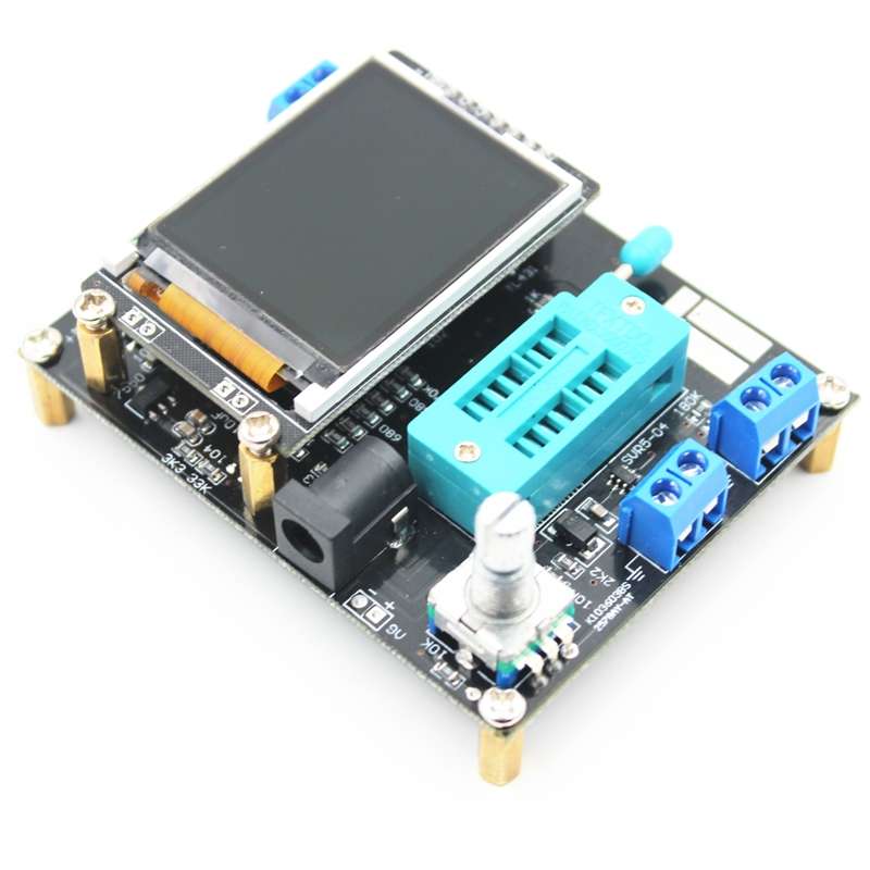 GM328 Transistor Tester Frequency Tester, Style:Black English