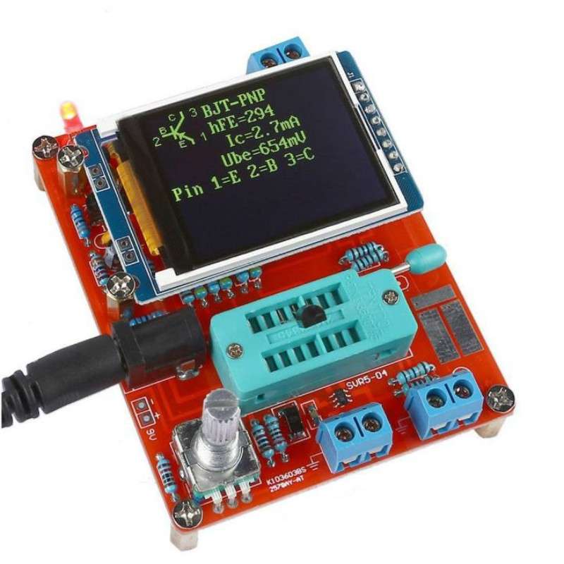 GM328 Transistor Tester Frequency Tester, Style:Black English
