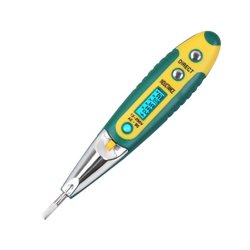 High Precision Electrical Tester Pen Screwdriver 220V AC DC Outlet Circuit Voltage Detector Test Pen