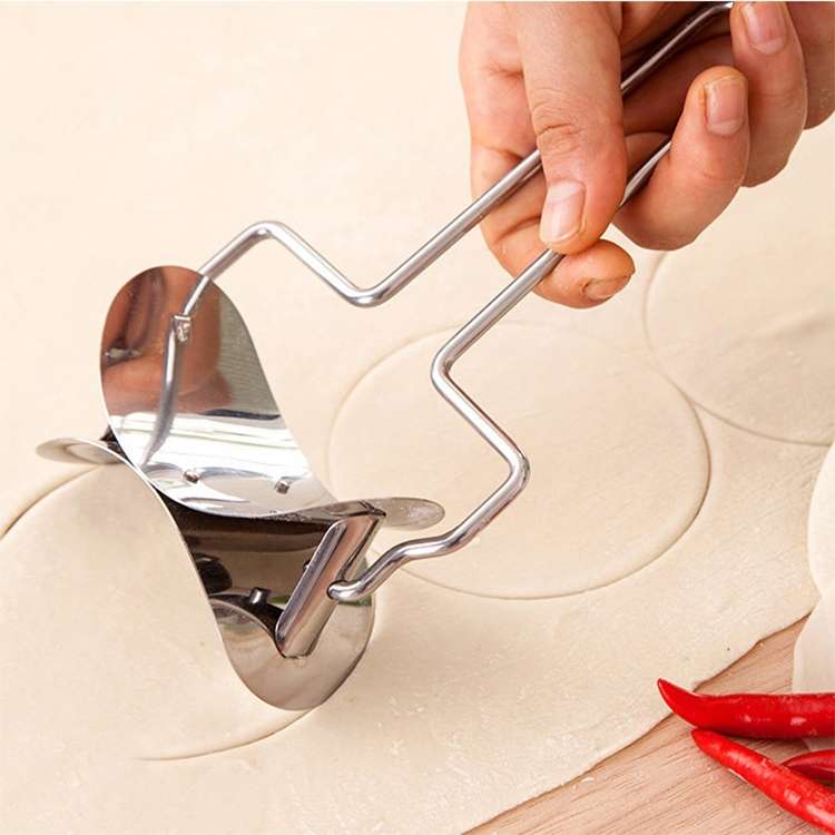 Stainless Steel Dumpling Maker Dough Cutter Dumpling Mould Kitchen Accessories Pastry Tools, Specifi