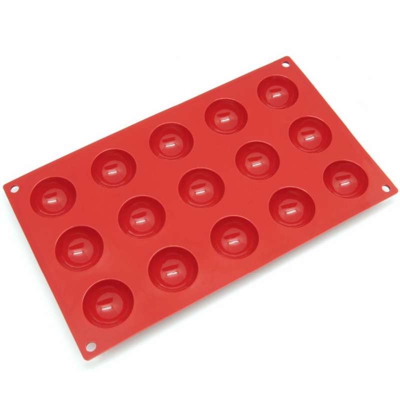 2 PCS Round Balls Silicone Mold Bread Cake Fondant Mousse Chocolate Mold Tray Kitchen DIY Baking Dec