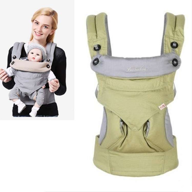 Four Seasons Multifunctional Baby Carrier(Breathable Green)