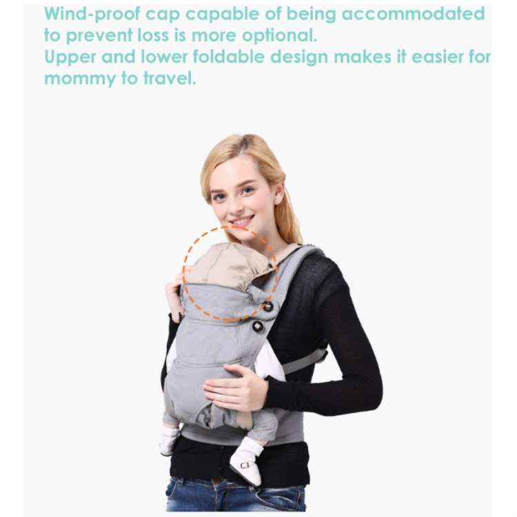 Four Seasons Multifunctional Baby Carrier(Breathable Green)