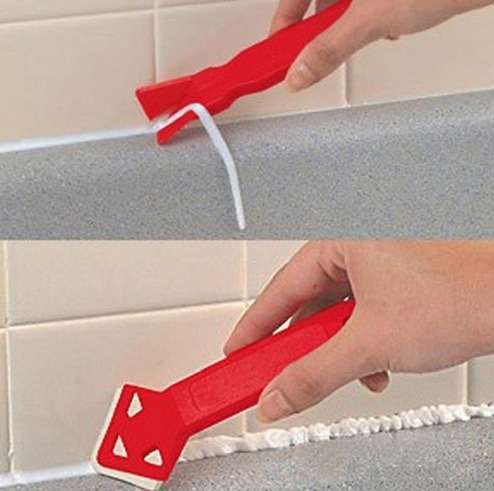 2 PCS Mini Handmade Tools Scraper Floor Cleaner Surface Glue Residual Shovel Tool