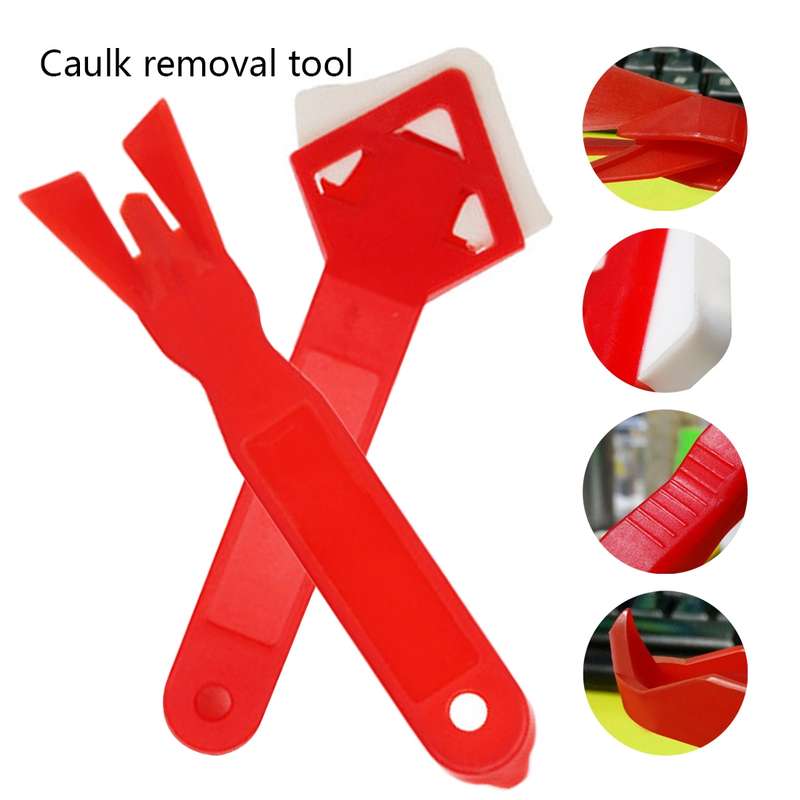 2 PCS Mini Handmade Tools Scraper Floor Cleaner Surface Glue Residual Shovel Tool