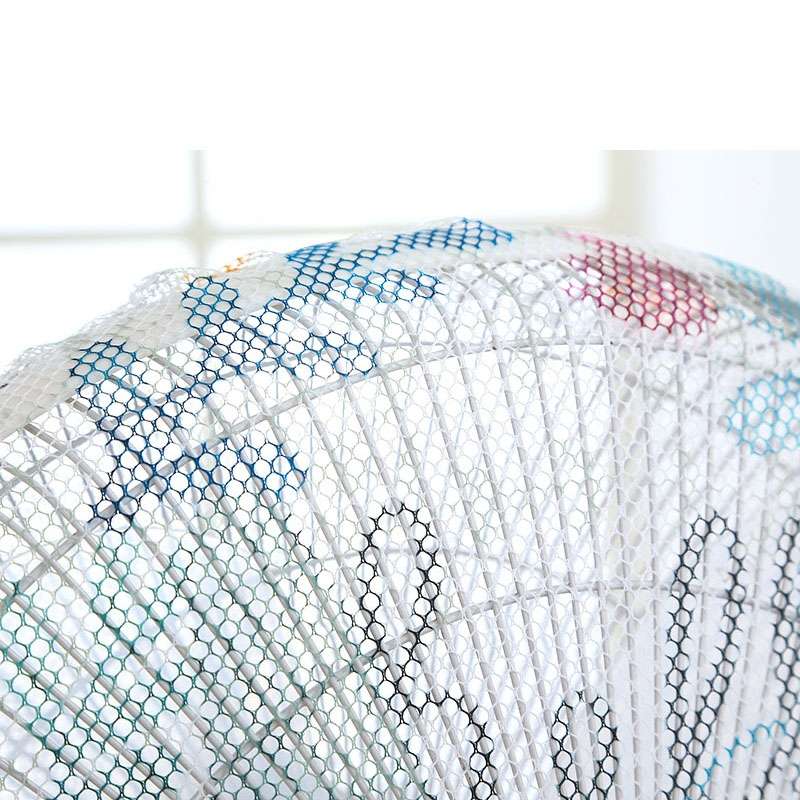 Anti-pinch Electric Fan Safety Cover Protection Net Dustproof Cover(Blue)