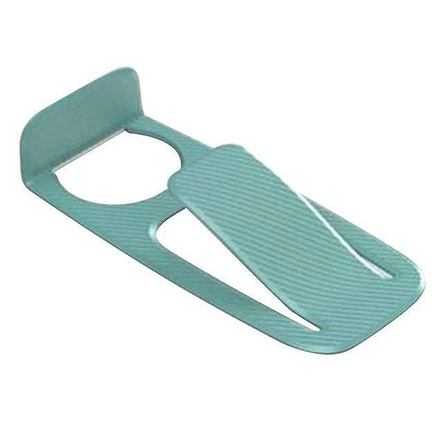 Multi-function Spring Innovative Door Stopper Block Simple Style Door Wedge Holder(Blue)