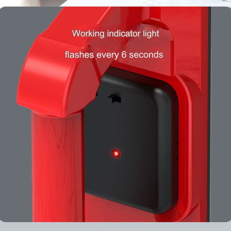Locks Self-Defense Door Stop Travel Accommodation Door Stopper Door Lock Security Device, Style:Alar
