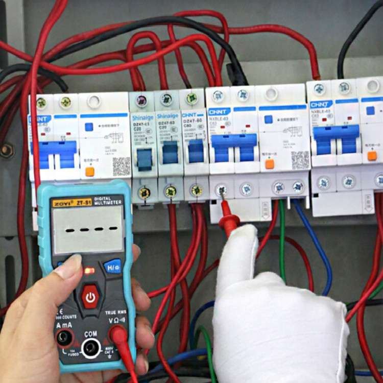 ZOYI Portable Electric Measurement Automatic Intelligent Gear Recognition Mini Multimeter( ZT-S1Blue