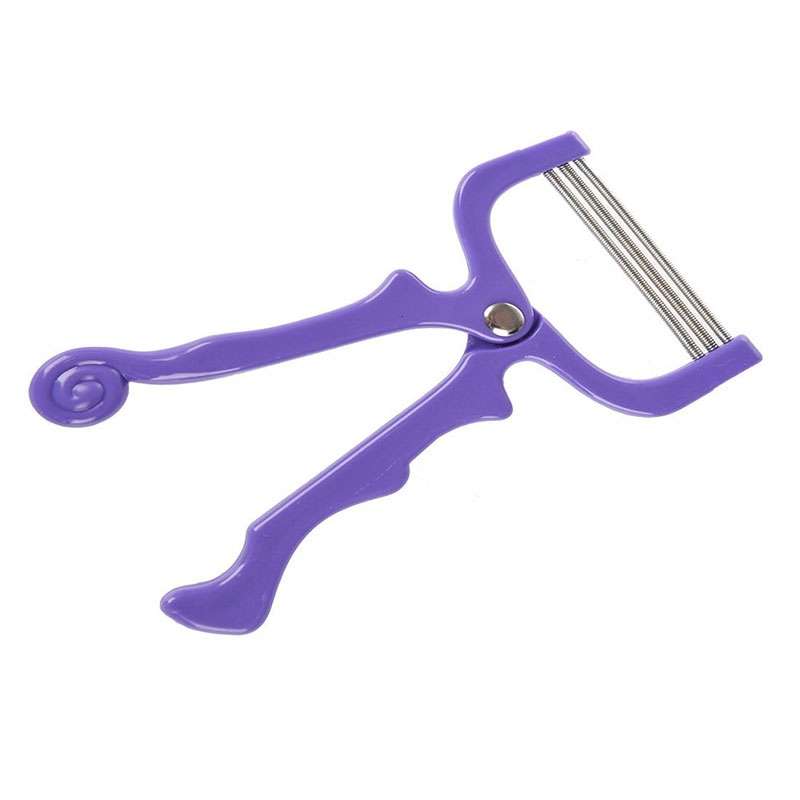 Hand-held Facial Spring Roll Epilator Random Color