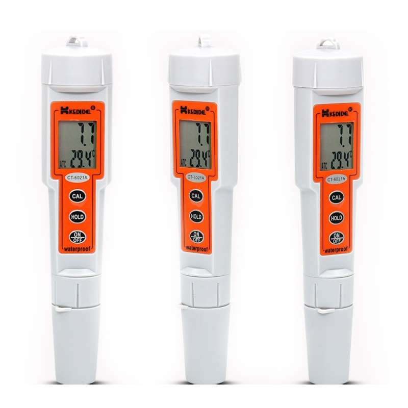 Kedida CT6322 PH Conductivity Temp Meter Portable LCD Digital Water Testing Measurement Pen