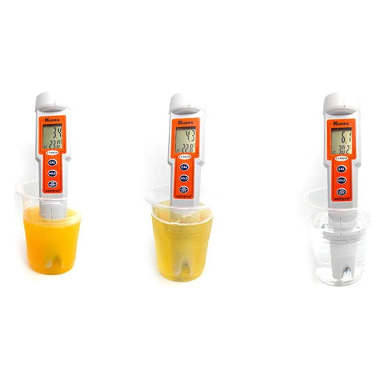 Kedida CT6322 PH Conductivity Temp Meter Portable LCD Digital Water Testing Measurement Pen