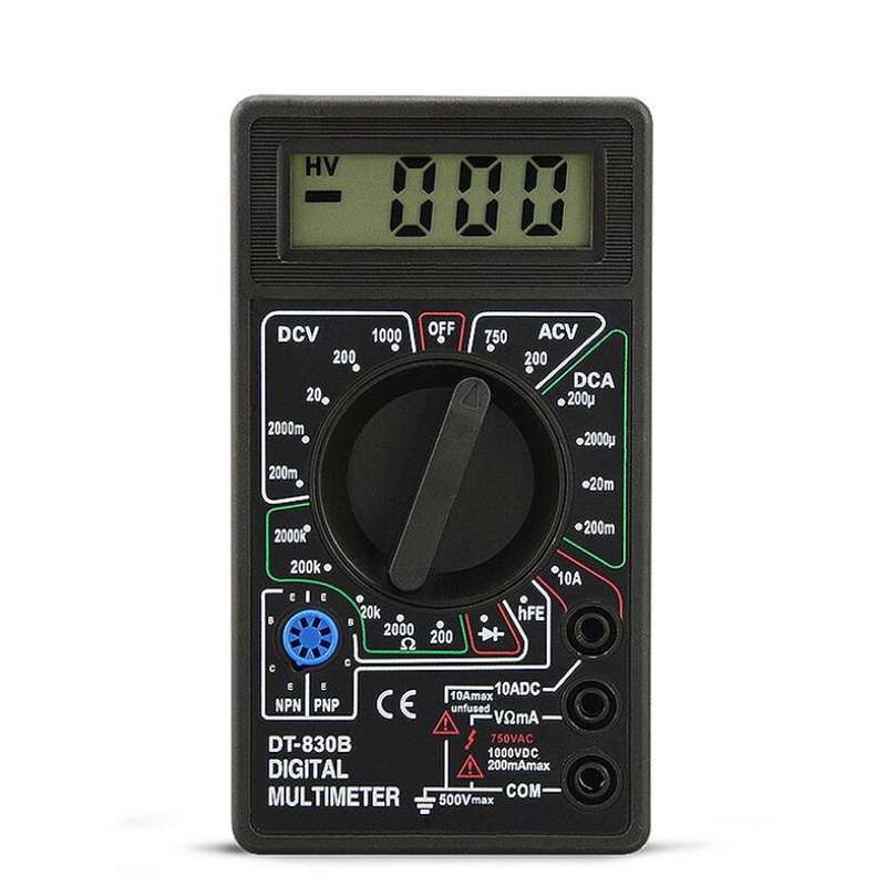 DT830B Mini Digital Multimeter Electrical Instrument