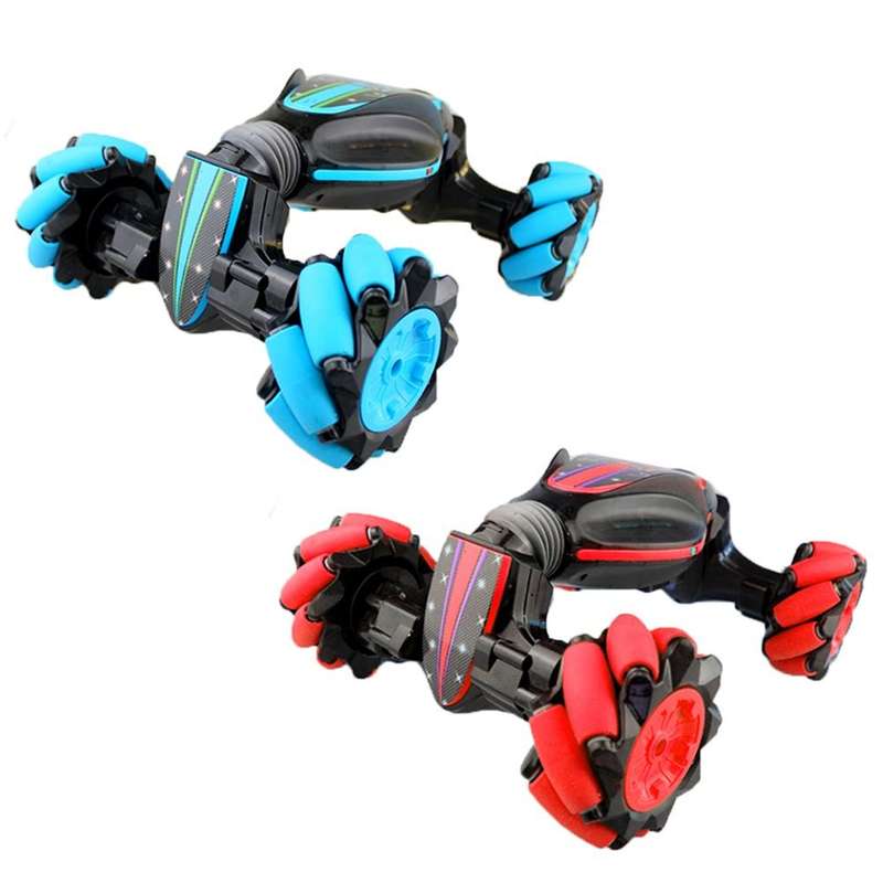 Gesture Sensing Remote Control Twisting Car Light Music Deformation Car Drift Traverse Dance Off-roa