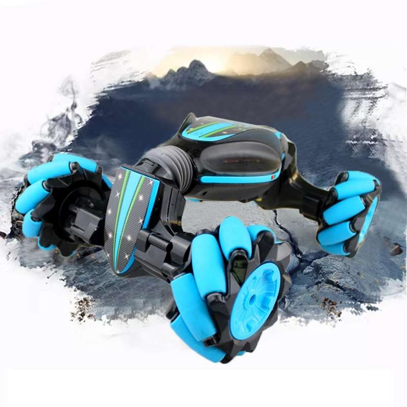 Gesture Sensing Remote Control Twisting Car Light Music Deformation Car Drift Traverse Dance Off-roa