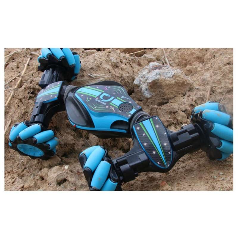 Gesture Sensing Remote Control Twisting Car Light Music Deformation Car Drift Traverse Dance Off-roa