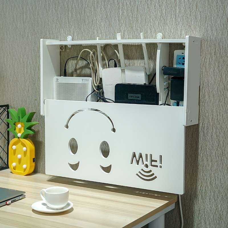Socket Router Storage Box Set-top Box Decoration TV Cabinet Living Room Junction Box, Size:40.5x20.5