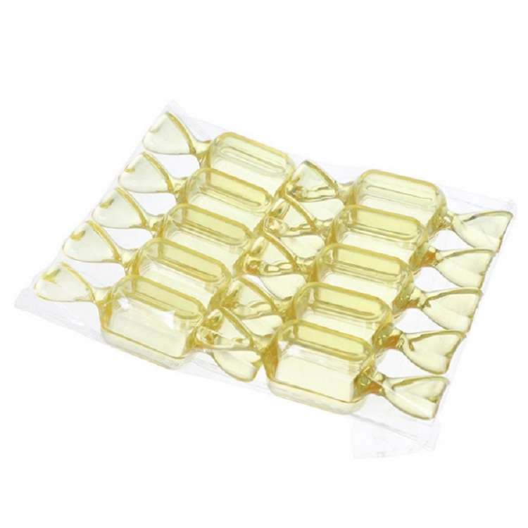 10 PCS/Set Transparent Creative Candy Box Small Candy-shaped Mini Plastic Box(Clear)