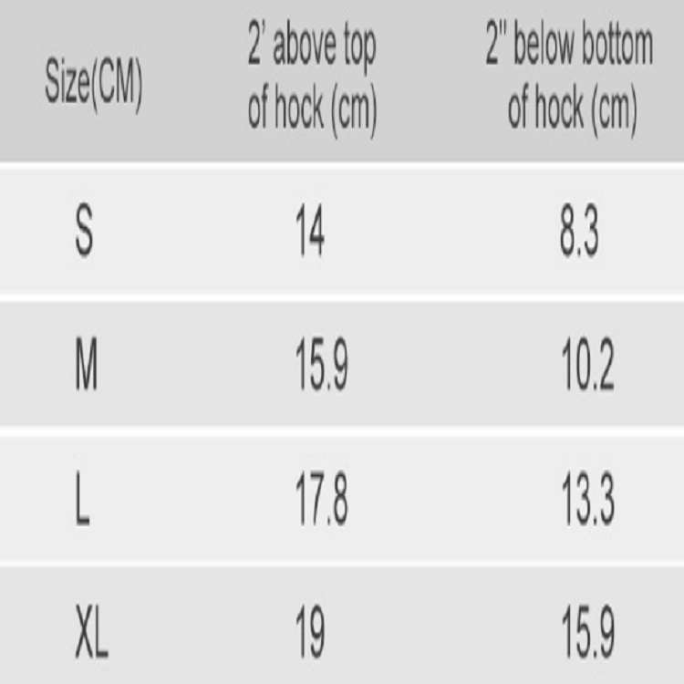 DogLemi PD60041 Dog Hock Brace Pet Supportive Rear Dog Compression Leg Joint Wrap Protects Wounds an