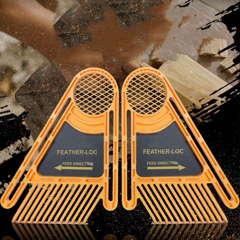 1 Set Feather Loc Board Set Woodworking Engraving Machine Double Feather boards Miter Gauge Slot Rou
