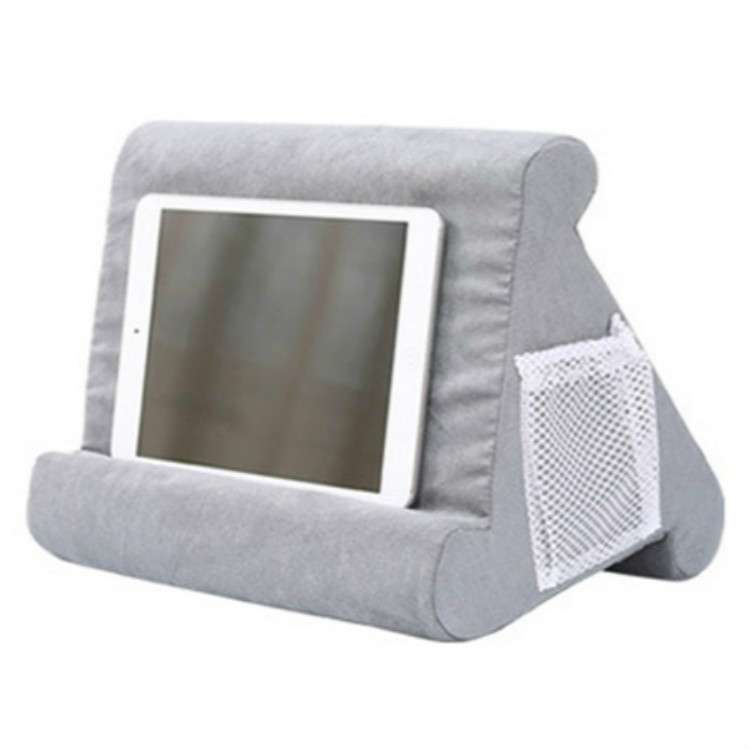 Laptop Holder Tablet Pillow Multifunction Laptop Cooling Pad Rest Cushion(Lake Blue)
