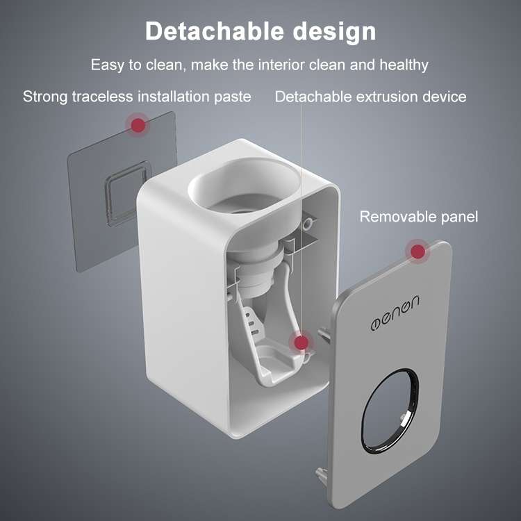 MENON Toothbrush Holder Automatic Toothpaste Squeezers Home Bathroom Set Toothpaste Dispenser Bathro