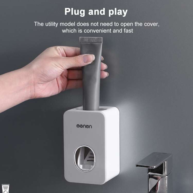 MENON Toothbrush Holder Automatic Toothpaste Squeezers Home Bathroom Set Toothpaste Dispenser Bathro