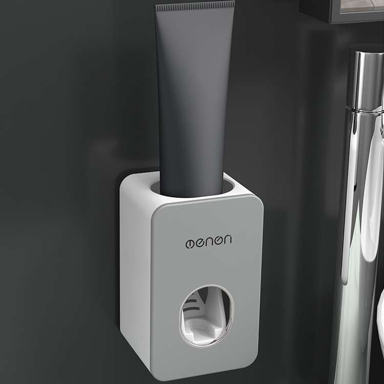 MENON Toothbrush Holder Automatic Toothpaste Squeezers Home Bathroom Set Toothpaste Dispenser Bathro