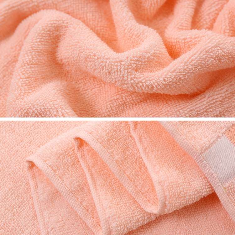 Cotton Plain Square Bath Towel Natural Environmental Protection Embroidered Bath Towel Household Tow