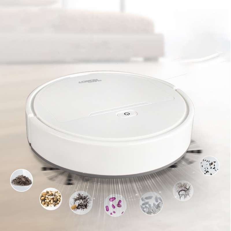 Multifunctional Smart Vacuum Cleaner Robot Toy Sweeper Automatic 3-In-1 Recharge Dry Wet Sweeping Va