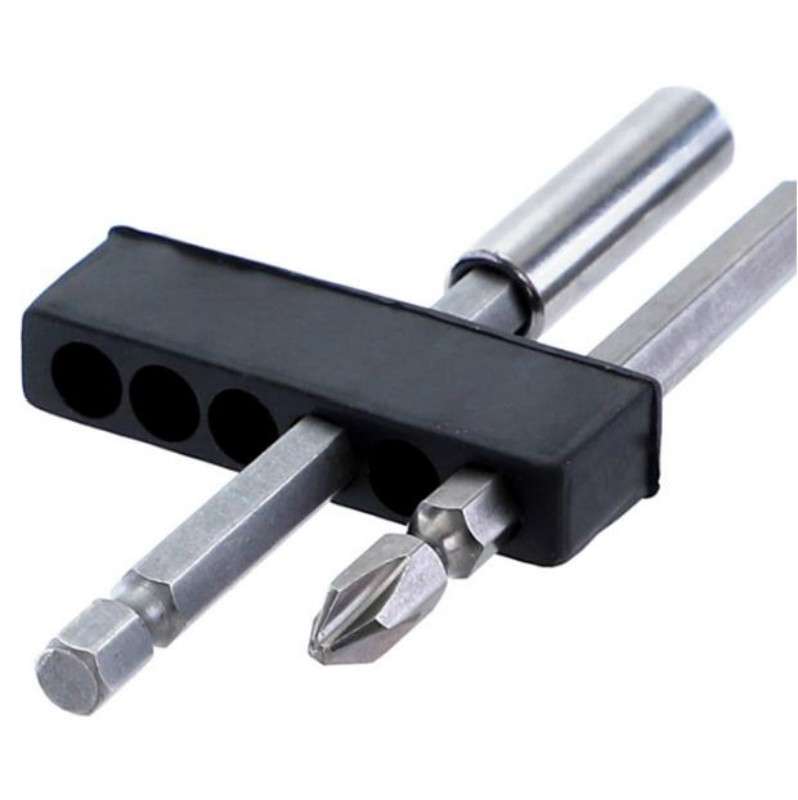 4 PCS Hex Shank Batch Head Storage And Storage Card Holder, Style:12-Hole