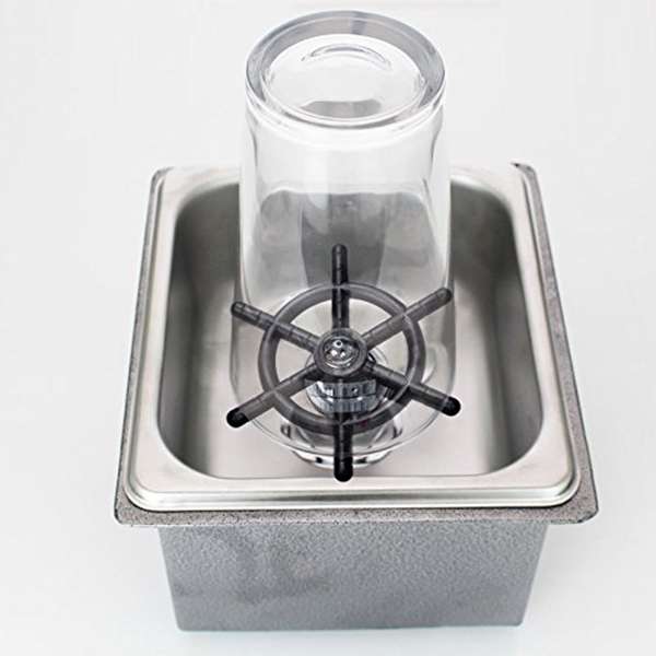 NB-1990 Stainless Steel Embedded Automatic Beer Glass Steaming Pitcher Rinser Cup Washer
