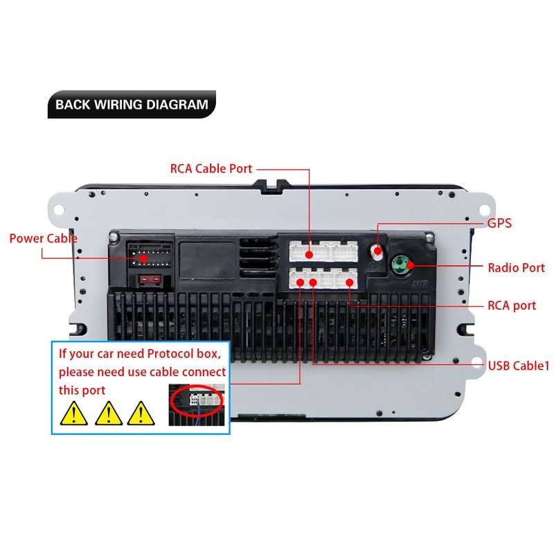 For Volkswagen Q3300KT 7-inch 1+16G Car Multimedia Player Navigation Bluetooth Reversing Integrated