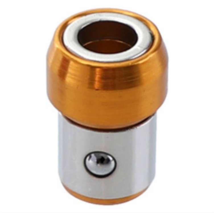 Full Metal Screwdriver Head Plus Magnet(Gold)