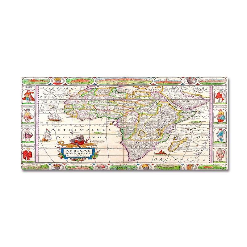 World Map Carpets Rug Bedroom Kids Baby Play Crawling Mat Memory Foam Area Rugs Carpet, Size:40x60cm