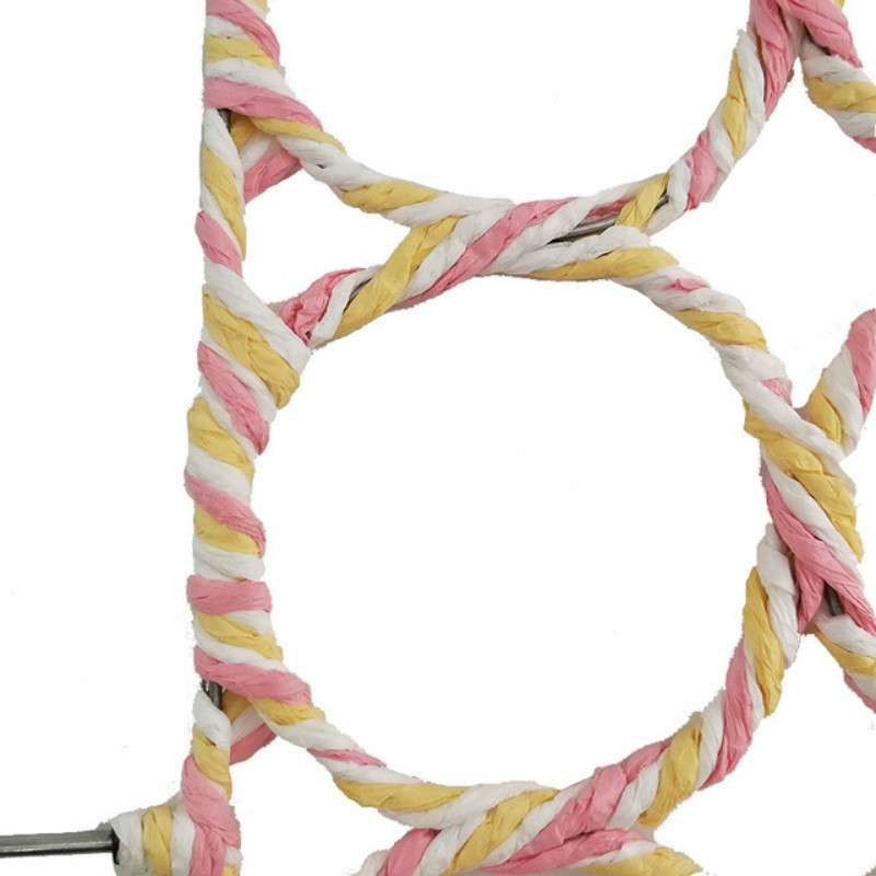 Multi-functional Foldable 28-ring Scarf Stand Random Color Delivery(Colorful)