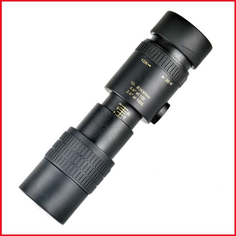 High magnification HD Low Light Level Night Vision Continuous Zoom Monocular, Specification:10 - 30