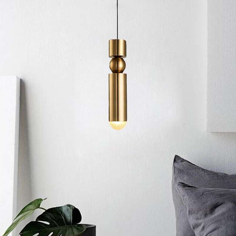 Bar Counter Modern Restaurant Bedroom Bedside Creative Personality Simple Small Chandelier, Color:Si