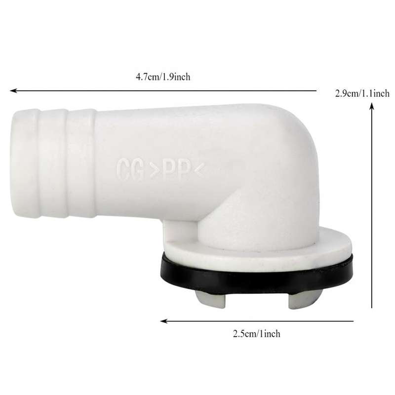 Elbow Air Conditioning External Air Conditioner Outlet Drain Nozzle Universal Drainage Tool for LG A