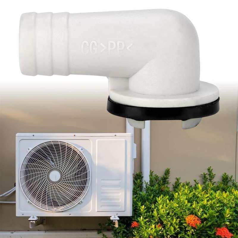 Elbow Air Conditioning External Air Conditioner Outlet Drain Nozzle Universal Drainage Tool for LG A
