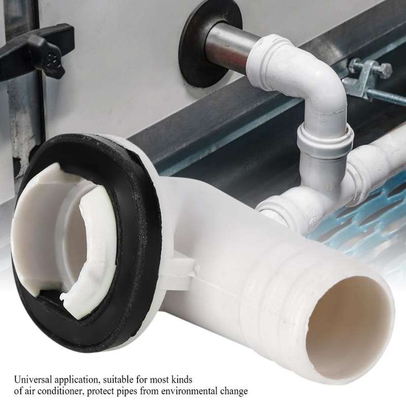 Elbow Air Conditioning External Air Conditioner Outlet Drain Nozzle Universal Drainage Tool for LG A